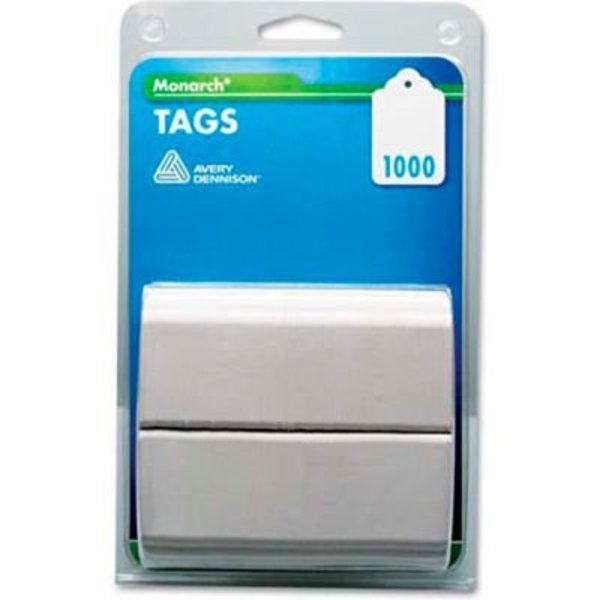 Monarch Marking System Monarch¬Æ Refill Tags for Tag Attacher Kit, 1-1/8" x 1-3/4", White, 1000 Tags/Pack 925047